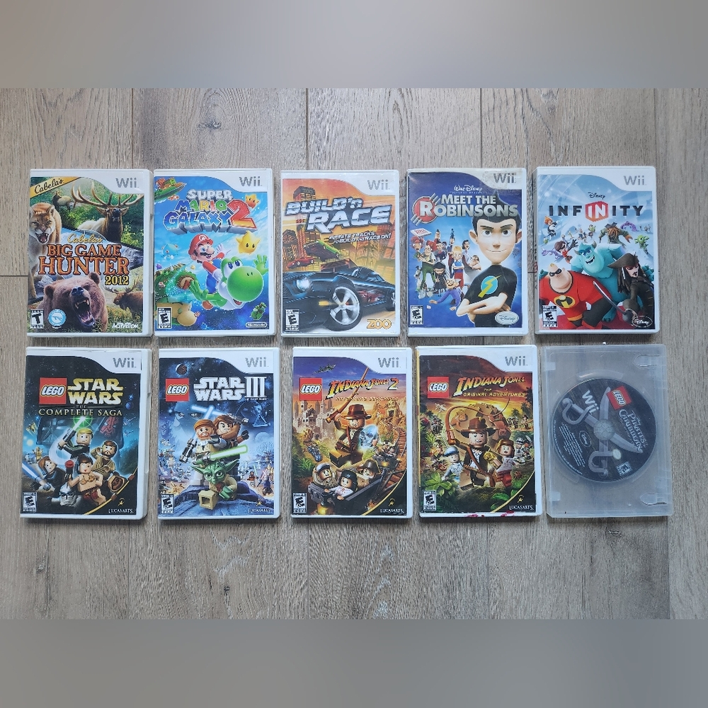 Nintendo Wii Games lot of 10